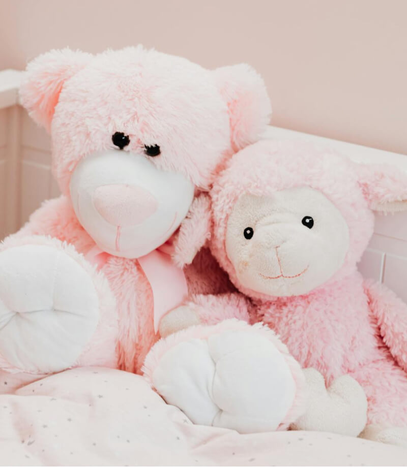 Pink Teddy Bear – Image 2